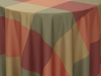 New England Plaid Orange