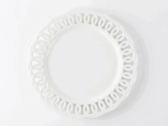 Porcelain Ella 12" Charger Plate