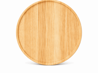 Wood Blonde 12" Charger Plate