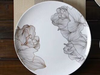 Porcelain Melissa 12" Charger Plate