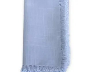 Fringe Sky Blue Napkin