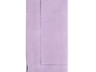 Hemstitch Orchid Napkin