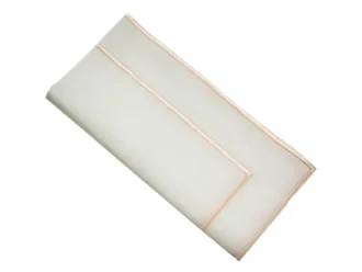 Lino Blush Edge Napkin