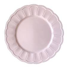 Porcelain Madison Pink 13" Charger Plate