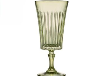 Glass Current Mint Water Goblet