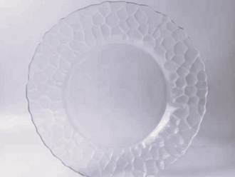 Glass Gemstone 13 Charger Plate