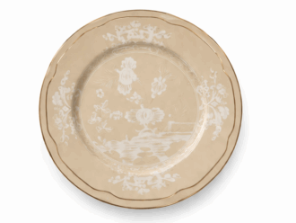 Porcelain Tuscan Champagne 12" Charger Plate