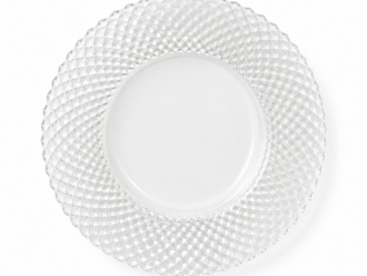 Crystal Clear 13" Charger Plate