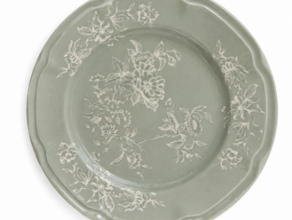 French Green 12" Charger Plate