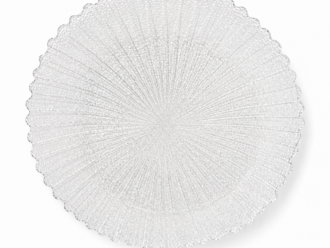 Shelly Clear 13" Charger Plate